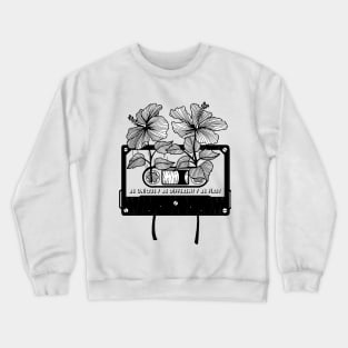 cassette de flores Crewneck Sweatshirt